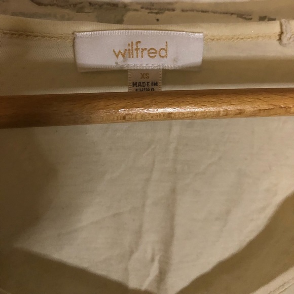 Pale Yellow Wilfred T-Shirt - Picture 6 of 6